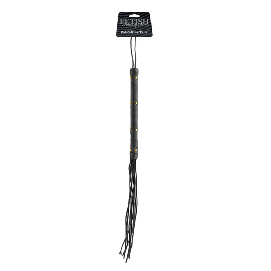 Ffle Cat O Nine Tails Leather Black