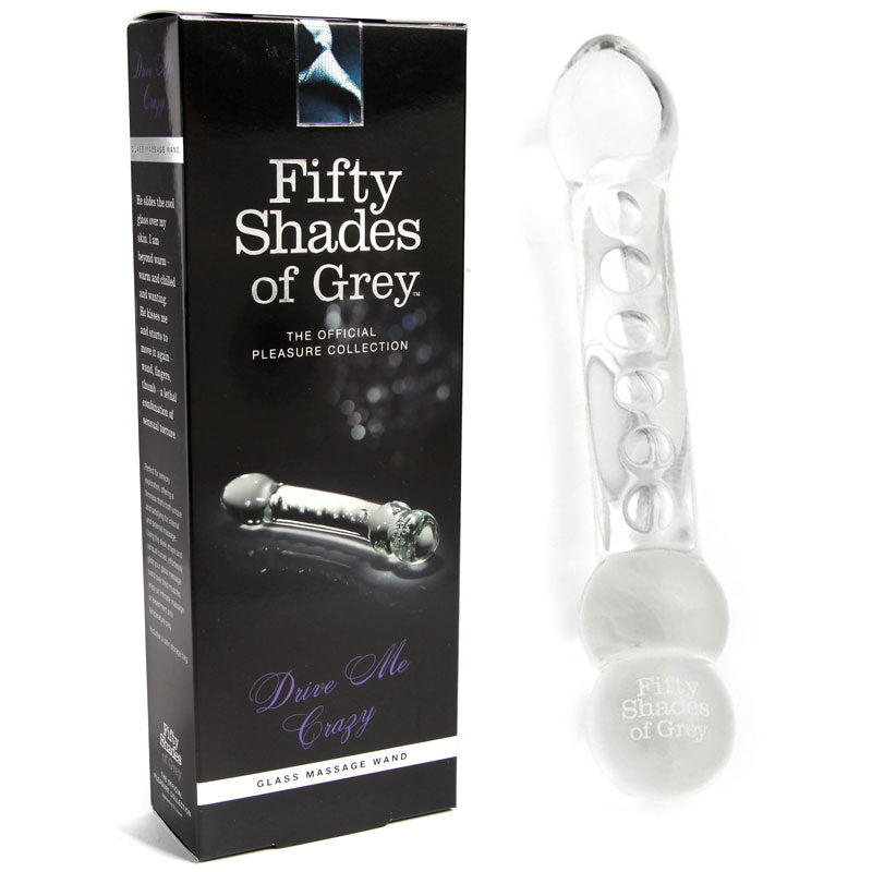 Fifty Shades - Drive Me Crazy Glass Massage Wand