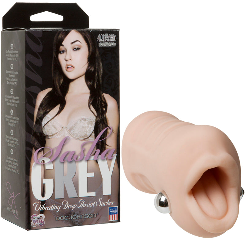 Sasha Grey Vibrating Deep Throat Sucker