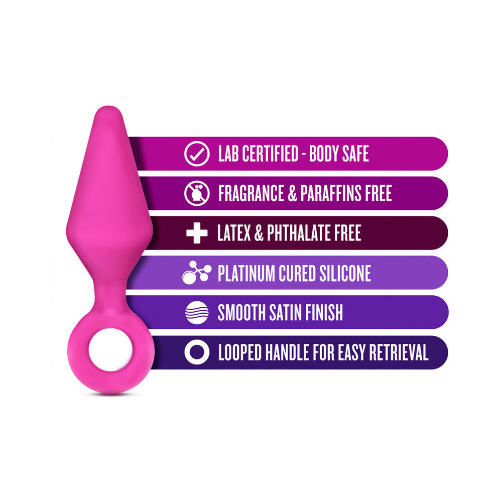 Candy Rimmer Kit Butt Plug Fuchsia Pink