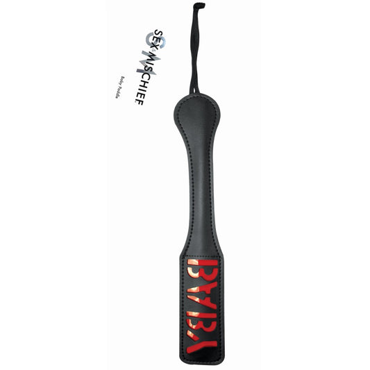 Sex & Mischief Baby Impressions Paddle Black