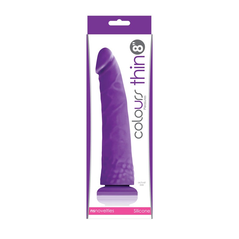 Colours Pleasures Thin 8in Purple