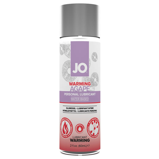Jo Natural Agape Lubricant Warming 2oz