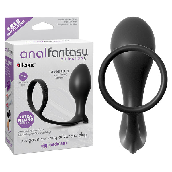 Anal Fantasy Collection Ass Gasm Cock Ring Advanced Plug