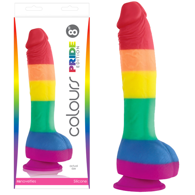 Colours Pride Edition 8 inches Dong Rainbow