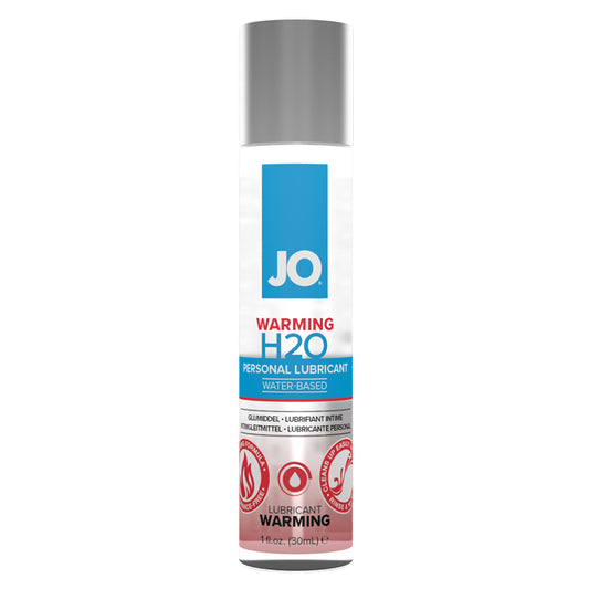 JO H20 Warming Lubricant 1oz Bottle
