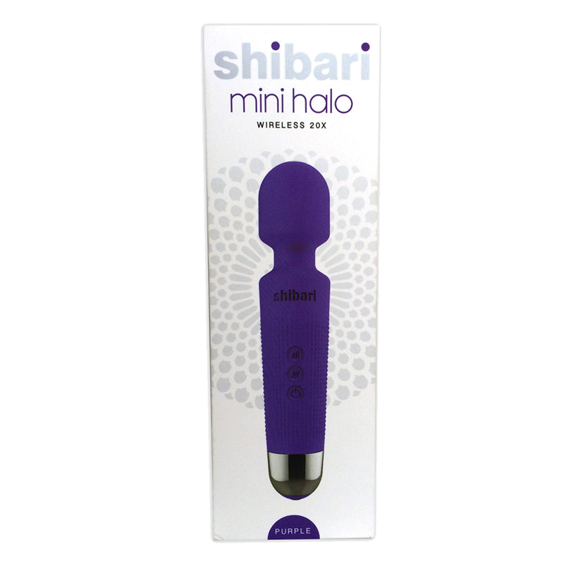 Shibari Mini Halo Wireless Wand Purple –