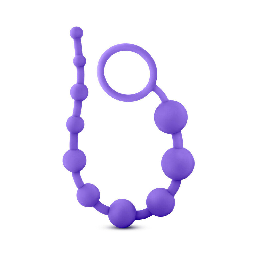 Luxe Silicone 10 Beads Purple