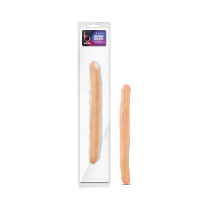 B Yours 14 Double Dildo - Beige