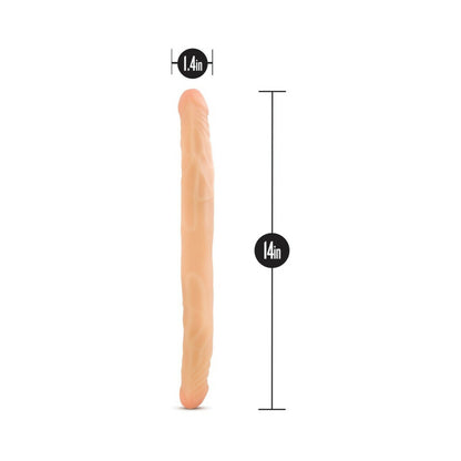 B Yours 14 Double Dildo - Beige