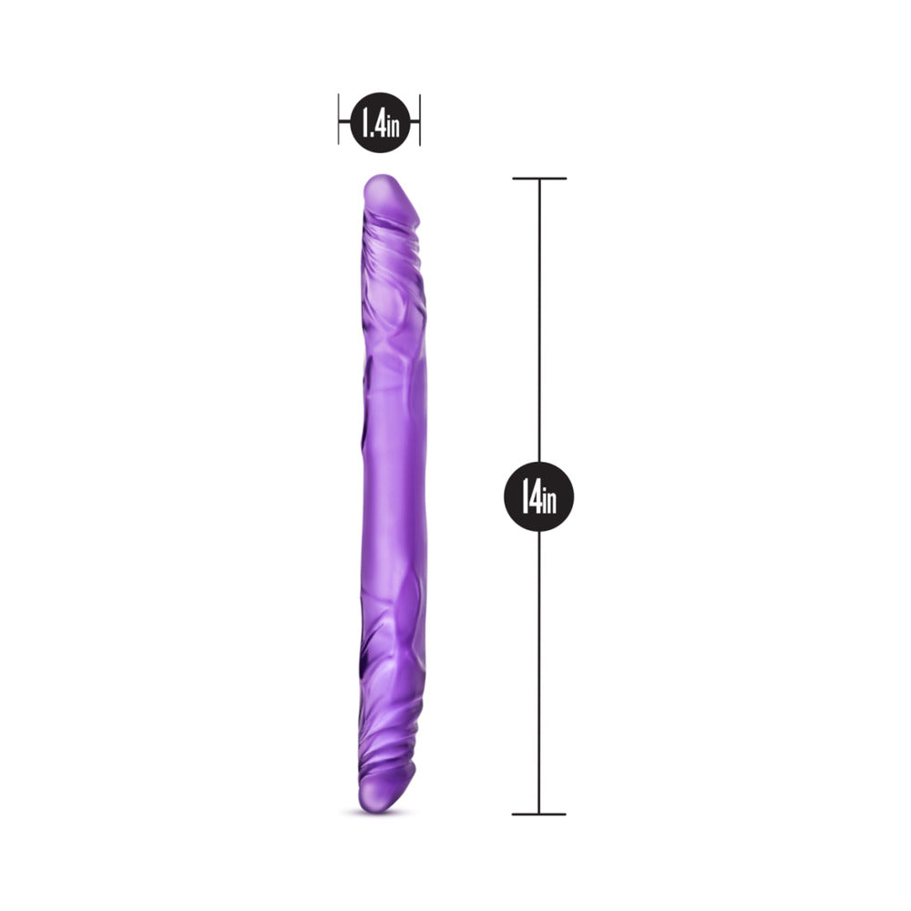 14 Double Dildo Purple