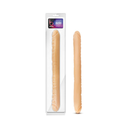 B Yours 18 Double Dildo - Beige