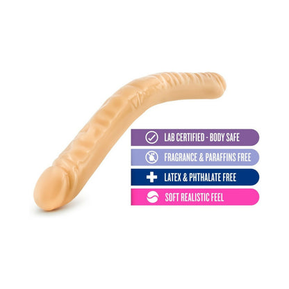 B Yours 18 Double Dildo - Beige