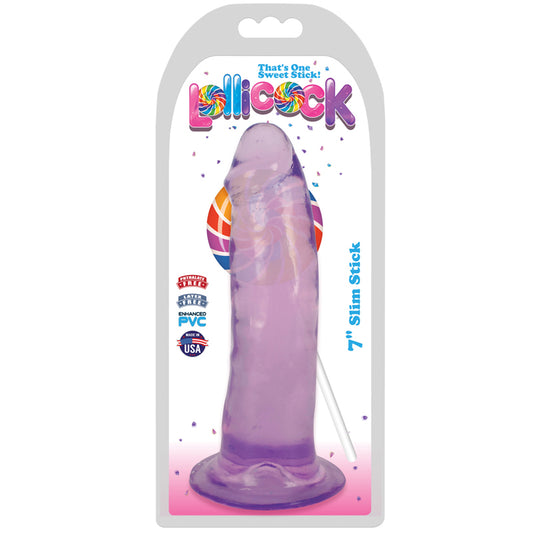 Lollicock  Slim Stick 7in Grape Ice