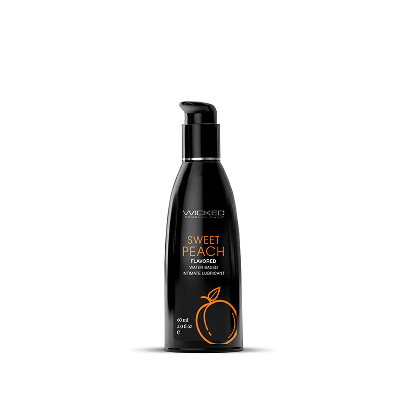 Wicked Aqua Sweet Peach Flavored Lubricant 2oz