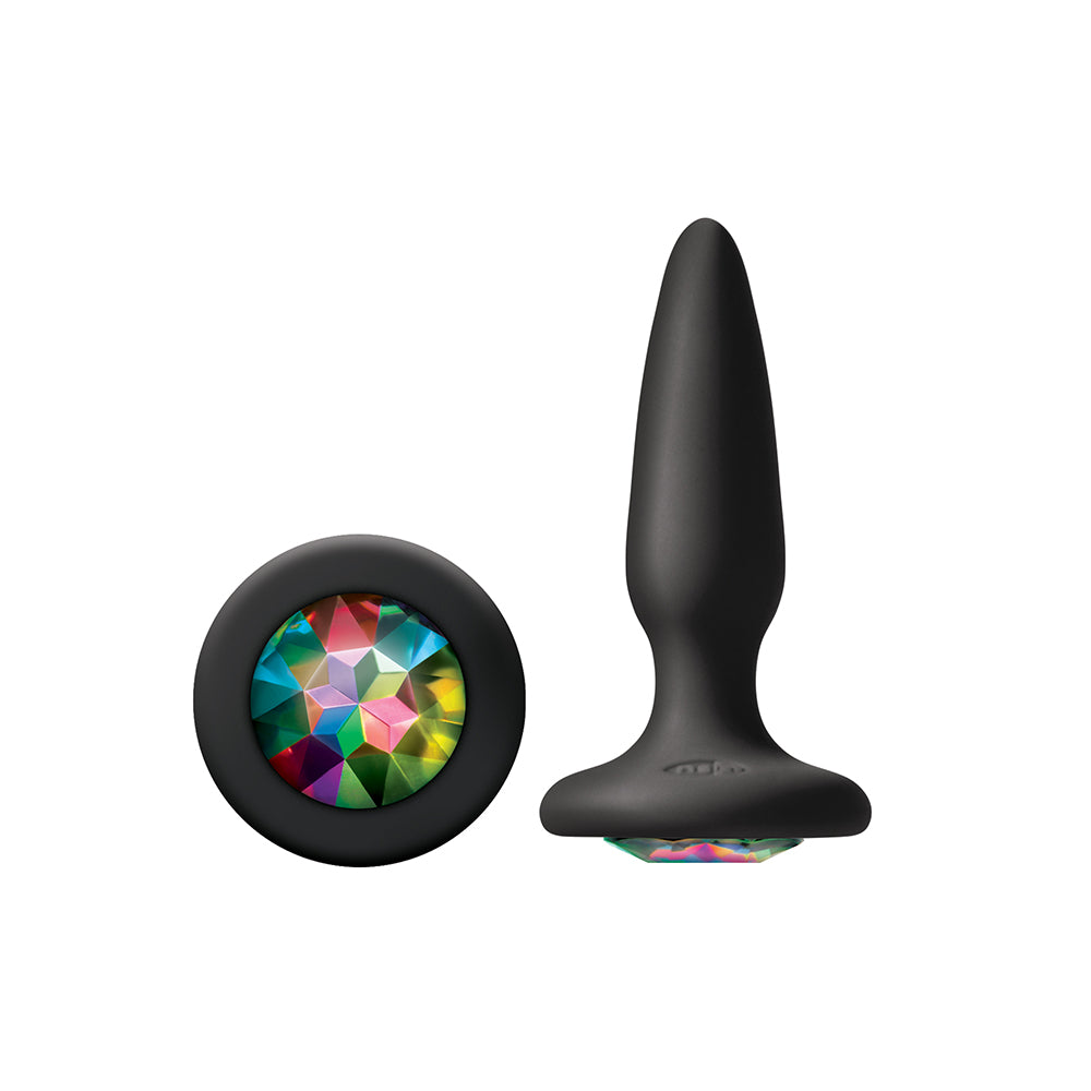 Glams Mini Butt Plug Rainbow Gem
