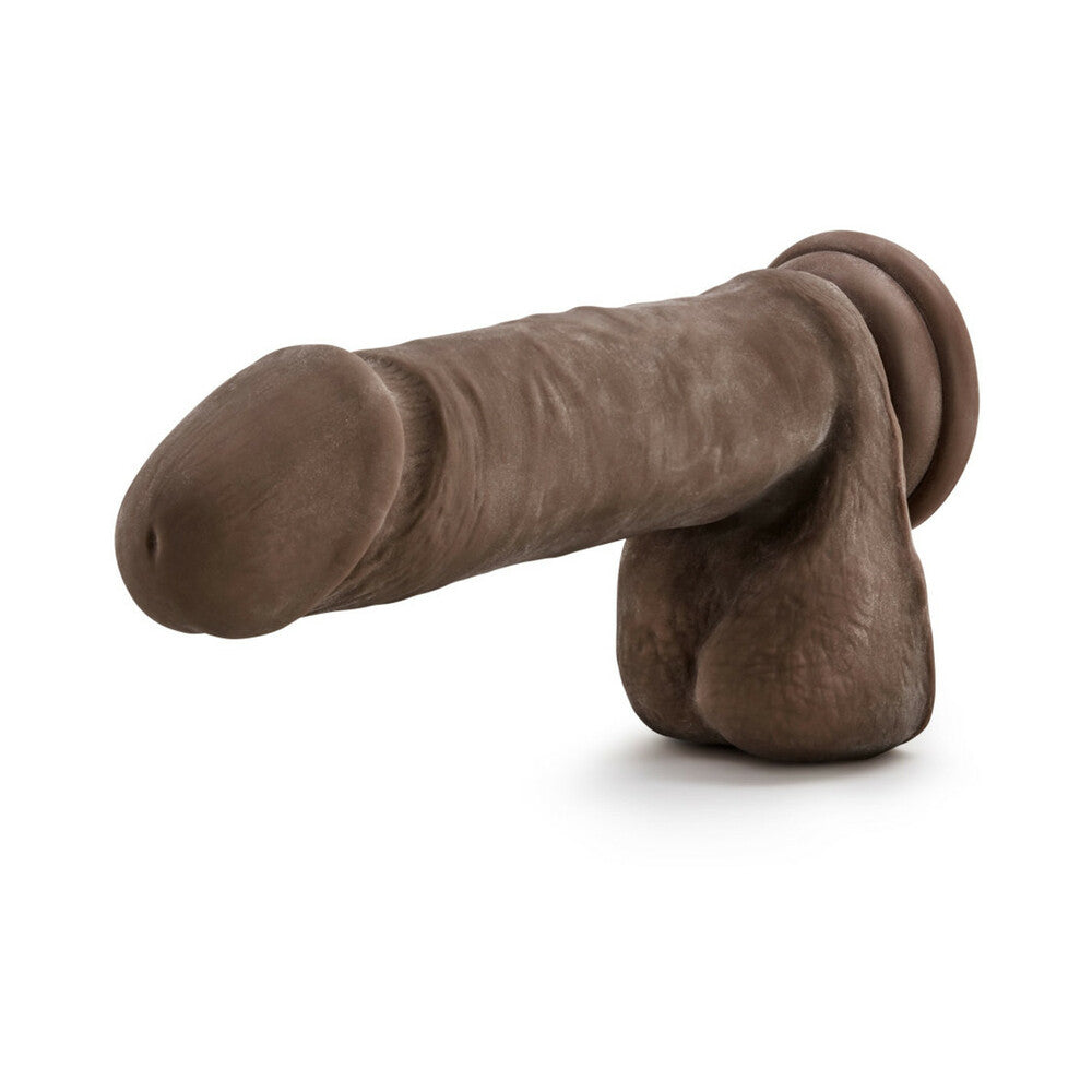 Au Naturel 8 Sensa Feel Dildo - Chocolate