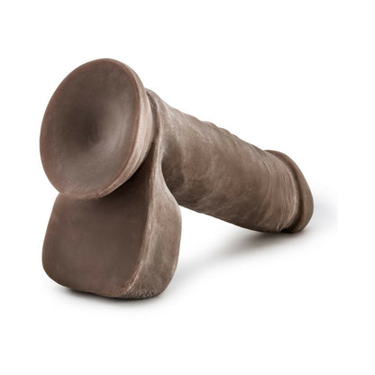 Au Naturel 8 Sensa Feel Dildo - Chocolate