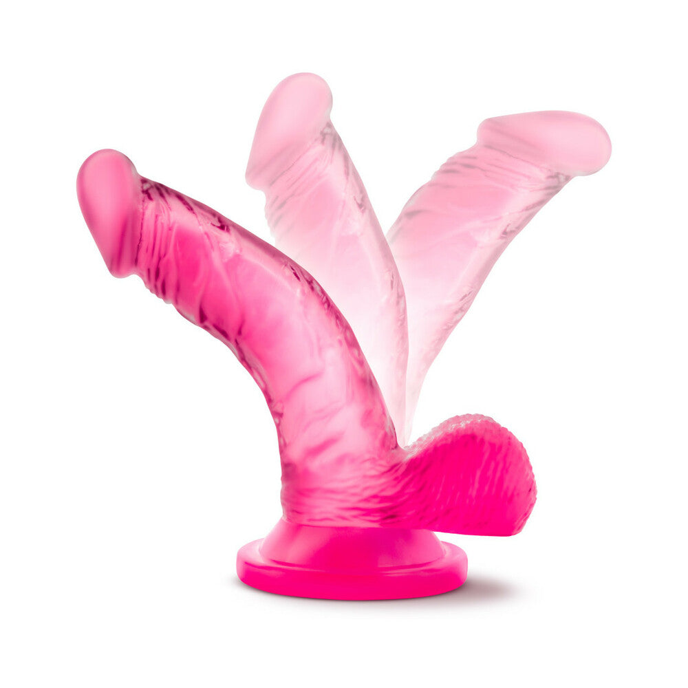 Naturally Yours 4 inches Mini Cock Pink Dildo