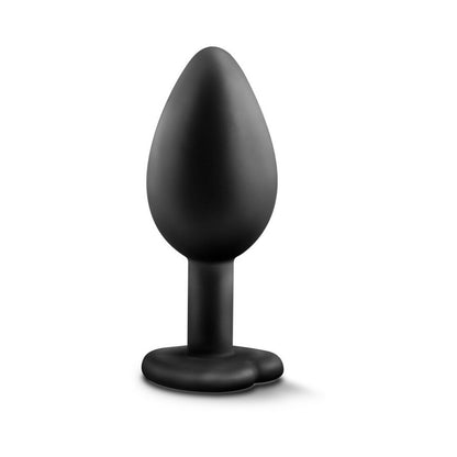 Blush Temptasia Bling Plug w/Gem Small - Black