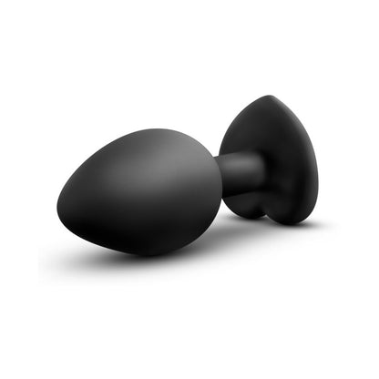 Blush Temptasia Bling Plug w/Gem Small - Black