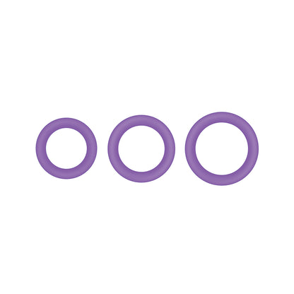 Firefly Halo Medium Cock Ring Purple