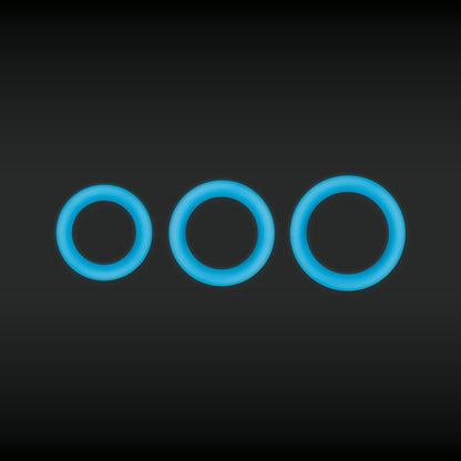 Firefly Halo Medium Cock Ring Blue