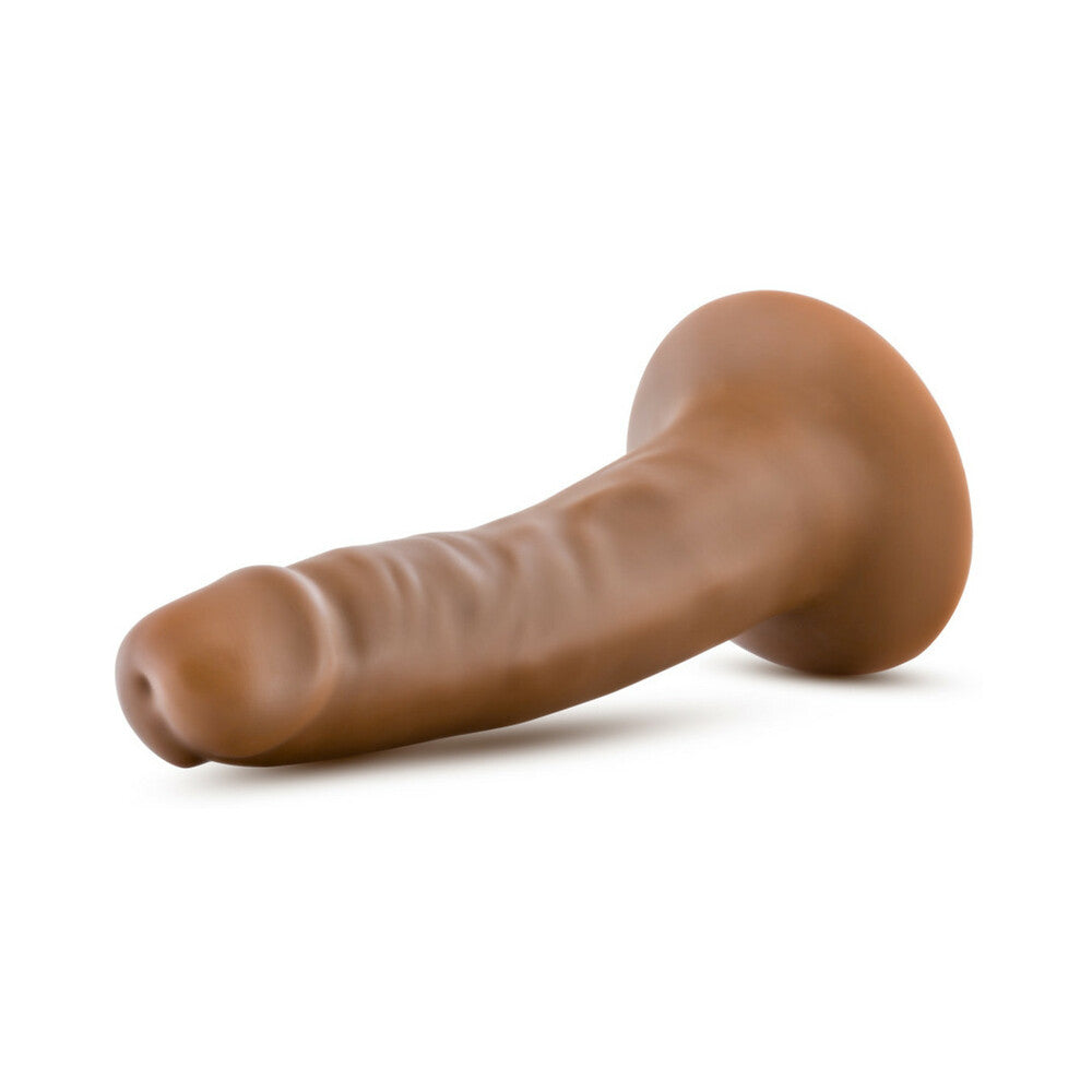 Dr Skin Cock W/suction 5.5 Mocha