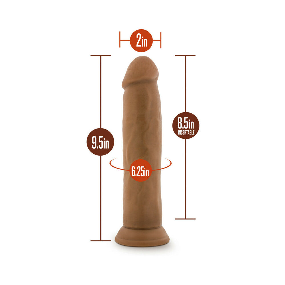 Dr. Skin - 9.5 Inch Cock - Mocha