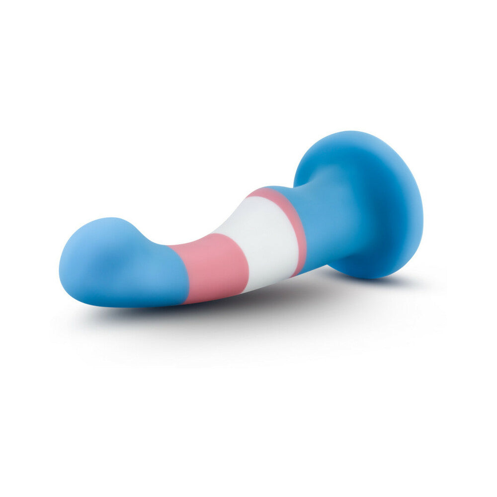 Blush Avant P2 Transgender Pride Silicone Dong - True Blue