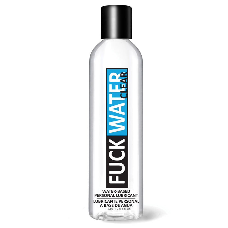 F*ck Water Clear H2O Water Based Lubricant 8oz