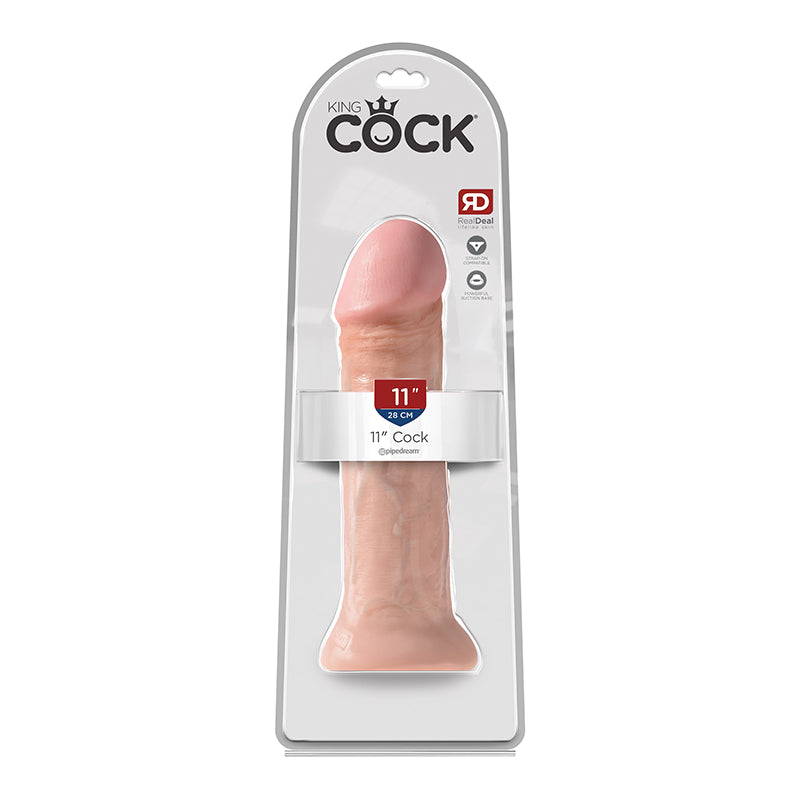 King Cock 11in Cock Flesh