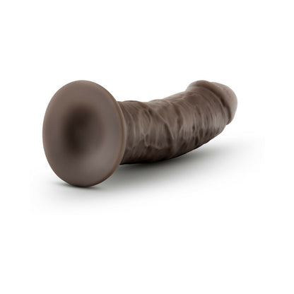 Au Naturel - 8 Inch Dildo With Suction Cup -  Chocolate