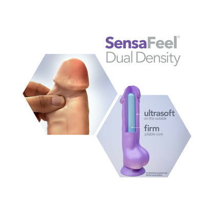 Au Naturel - Daddy - 14in Sensa Feel Dual Density Dildo - Vanilla