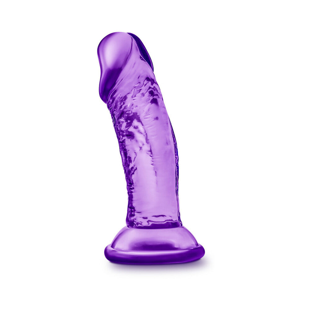 B Yours - Sweet N' Small 4in Dildo With Suction Cup - Purple