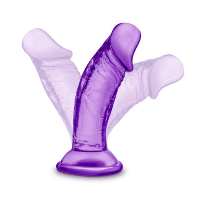 B Yours - Sweet N' Small 4in Dildo With Suction Cup - Purple