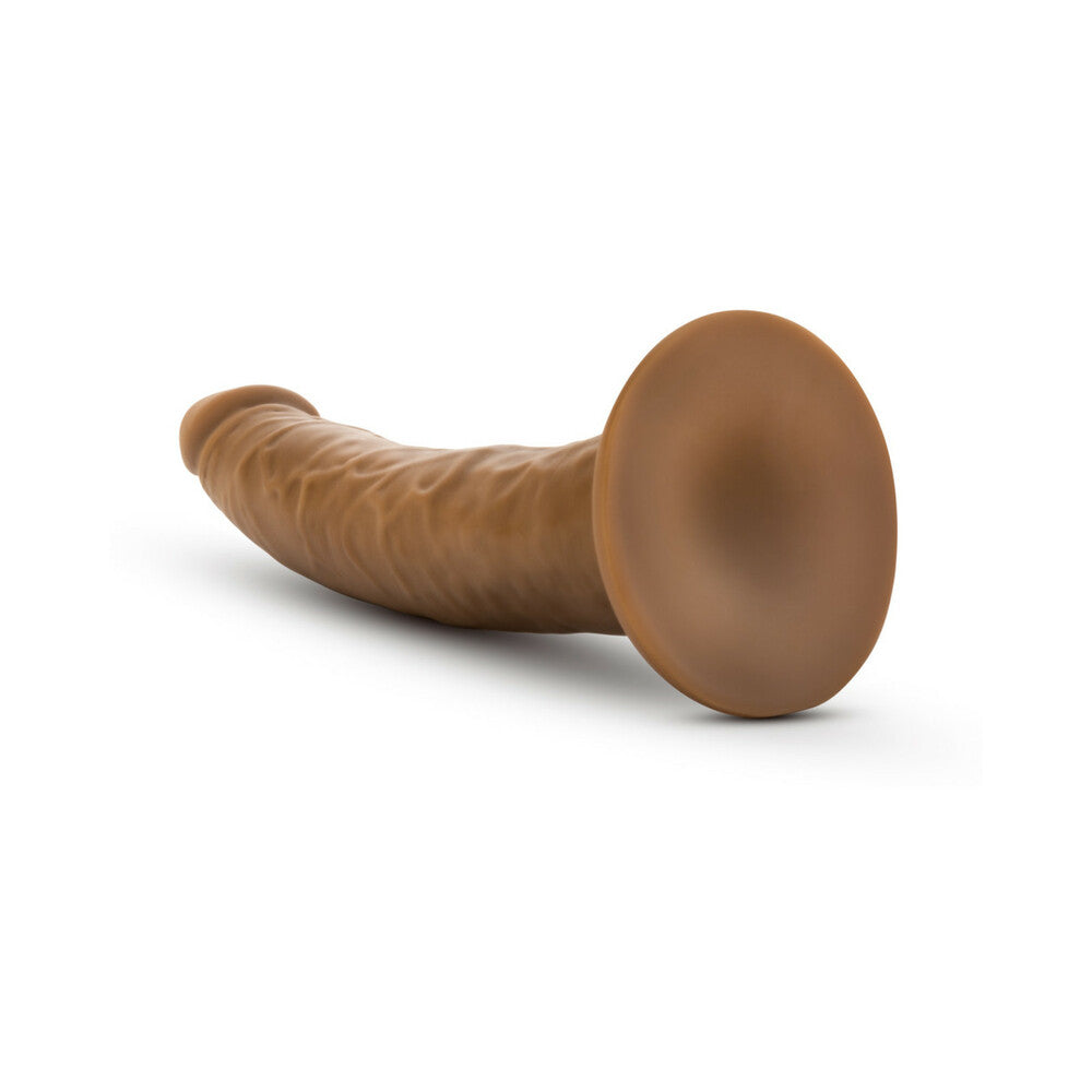 Dr Skin Cock W/suction 7 Mocha