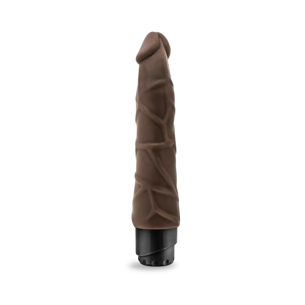 Dr. Skin - Cock Vibe 1 - 9 Inch Vibrating Cock -  Chocolate