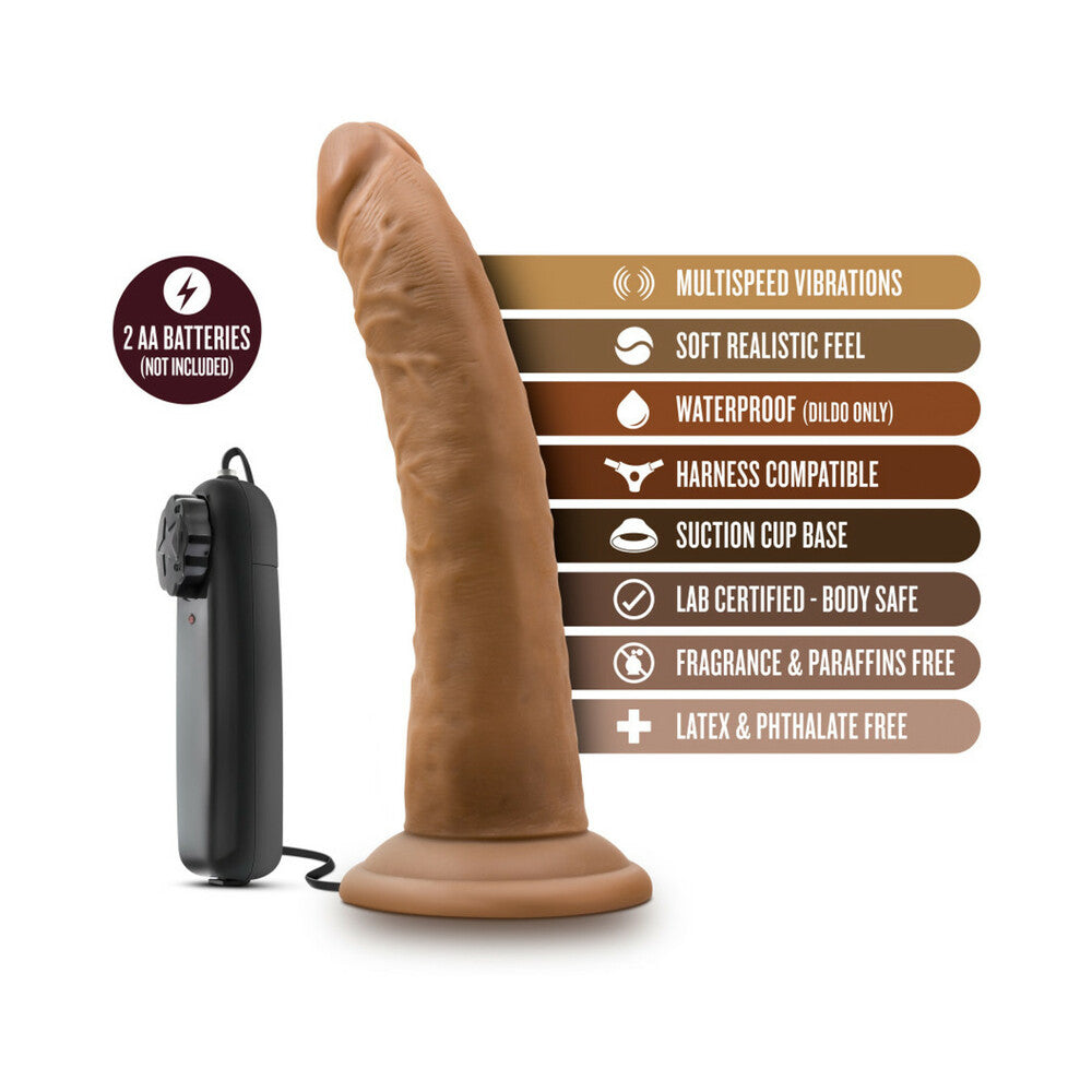 Dr Skin Dr Dave Vibe Cock W/suction Moch