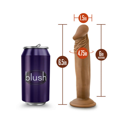 Dr Skin Dr Small 6 Dildo Mocha