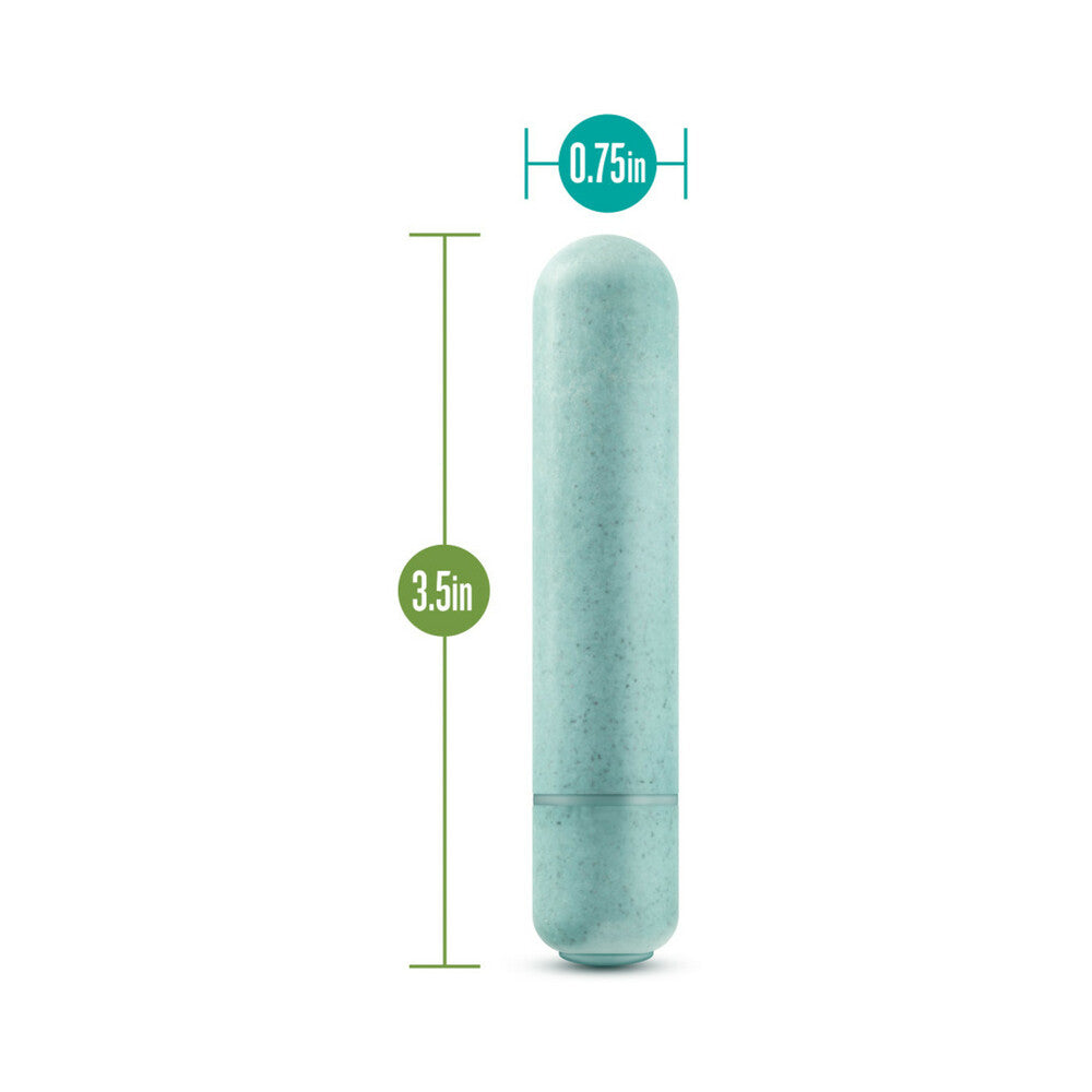 Gaia Eco Bullet Vibrator Aqua Blue