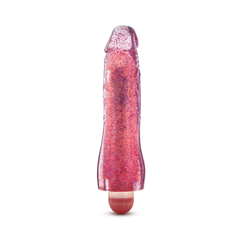 Blush Glow Dicks Glitter Vibrator Molly - Pink