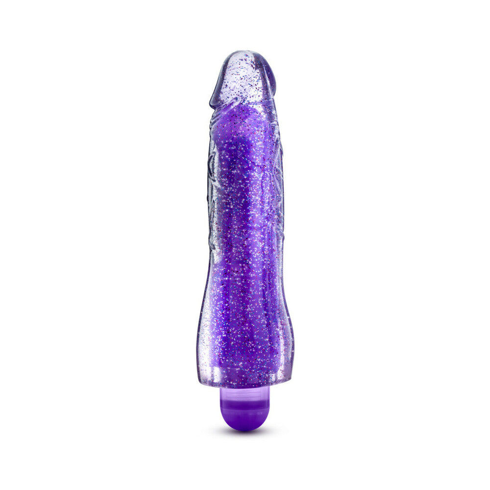 Blush Glow Dicks Glitter Vibrator Molly - Purple