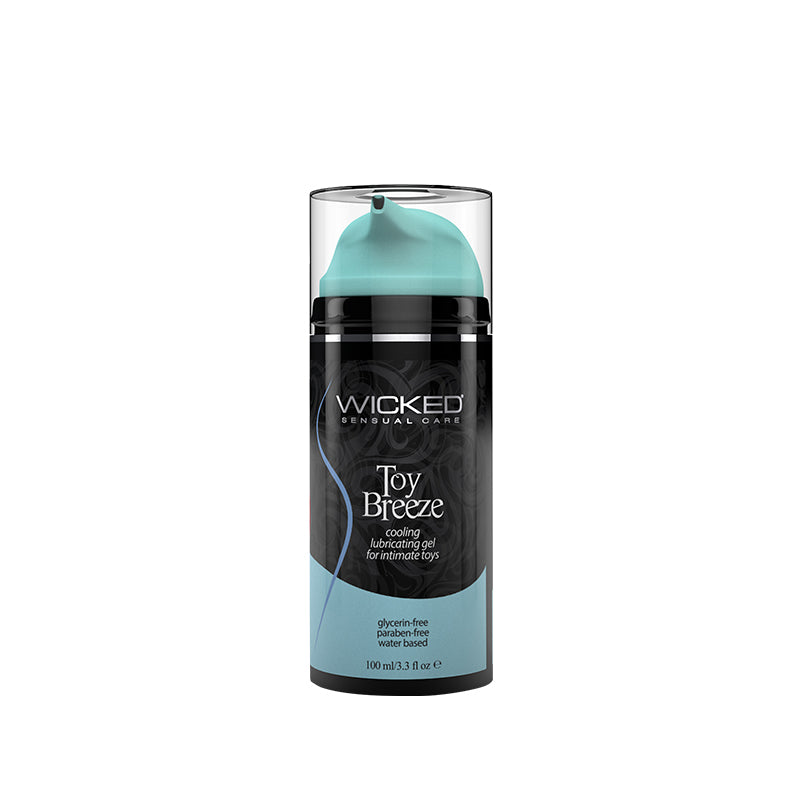 Wicked Toy Breeze Cooling Glyercin-free Gel For Intimate Toys 3.3 Fl Oz/100ml