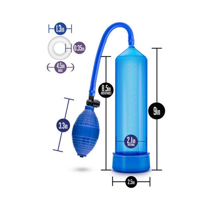 Blush Performance VX101 Male Enhancement Pump - Blue