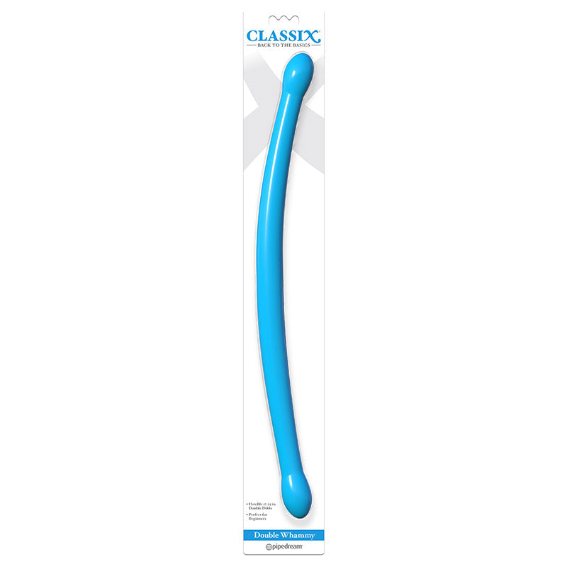 Classix Double Whammy Blue Dual Dildo