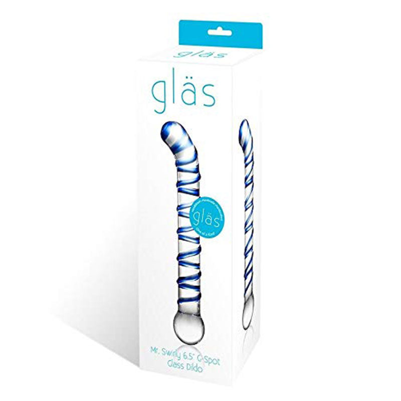 Mr Swirl 65 Glass Glass Dildo