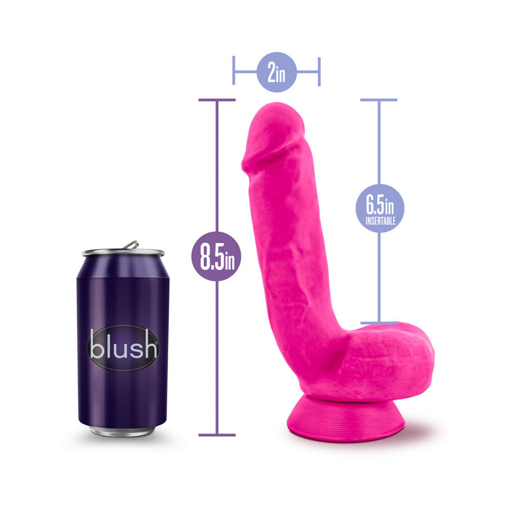 Au Naturel Bold Pound 8.5 inches Dildo Pink