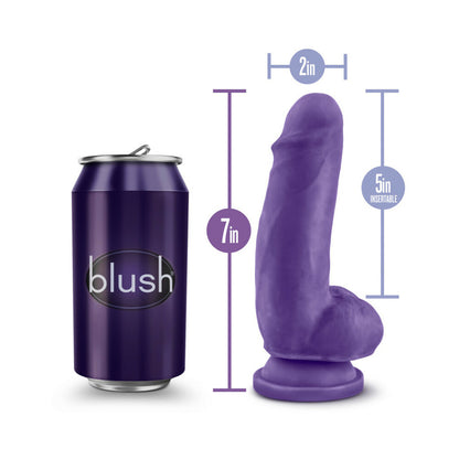 Au Naturel Bold Beefy Dildo 7 Purp