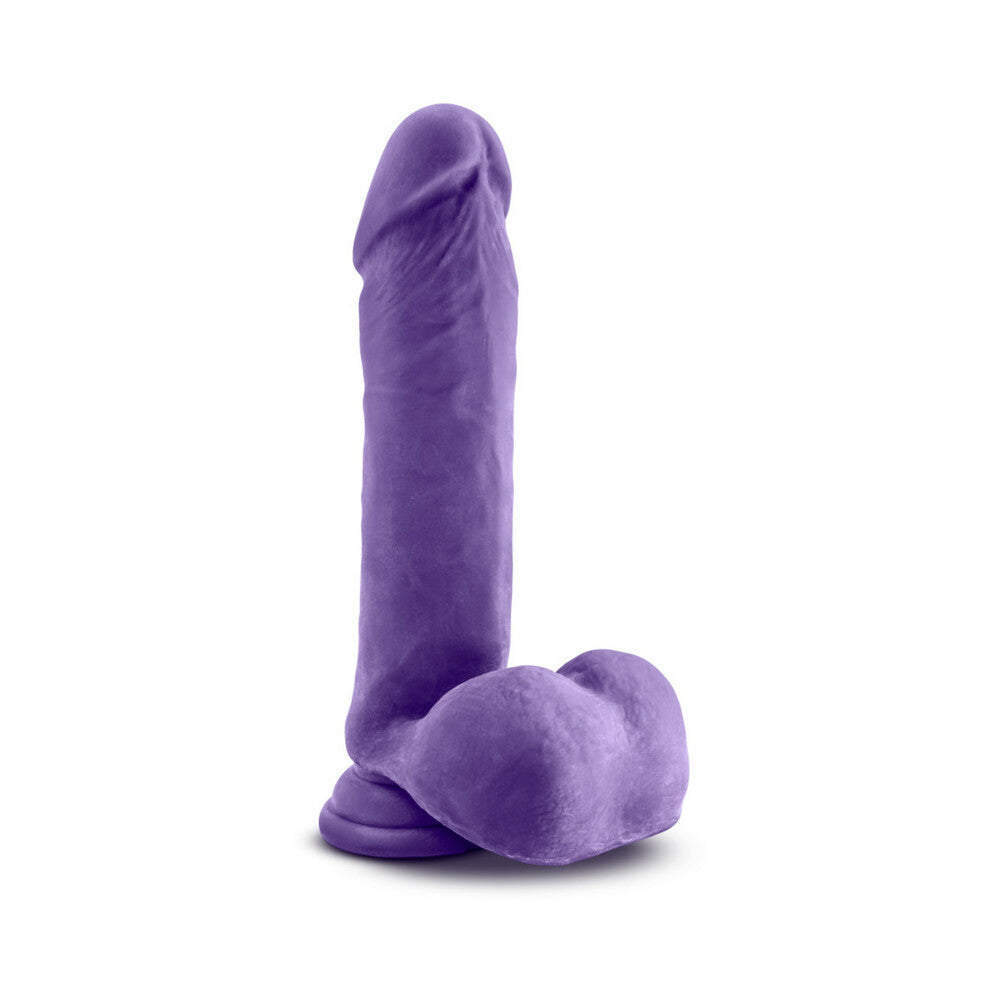 Au Natural - Bold - Hero - 8in Dildo - Purple